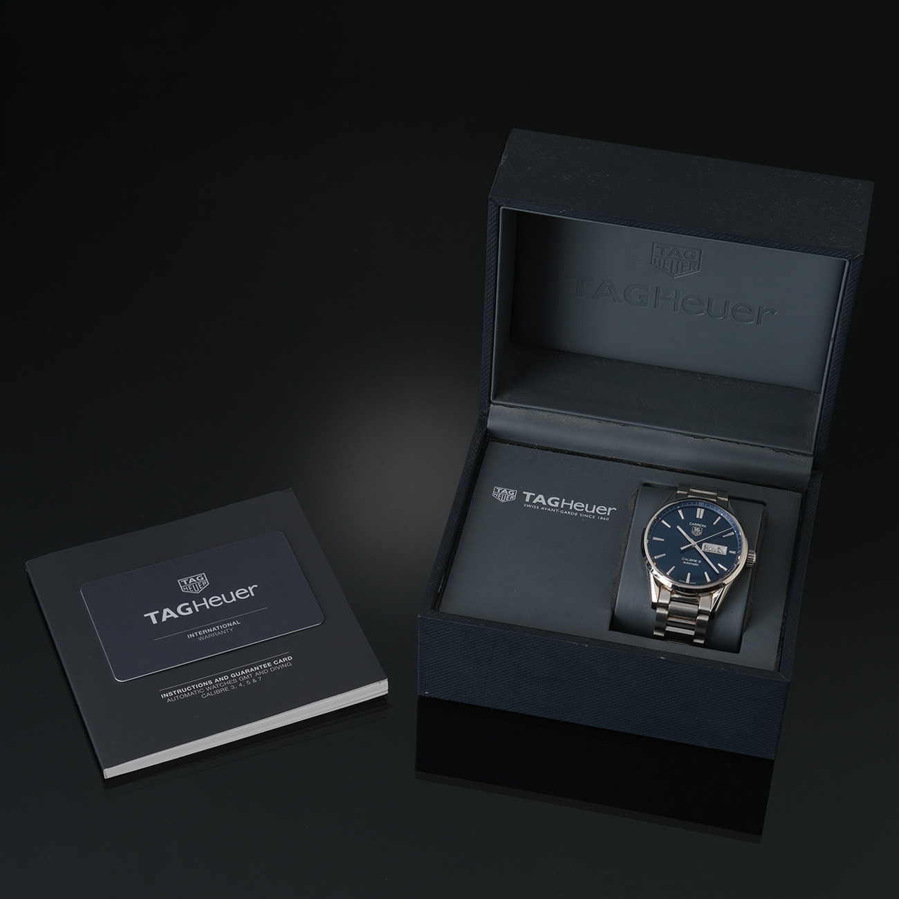 TAG HEUER(USED)태그호이어 까레라 데이데이트 WAR201E
